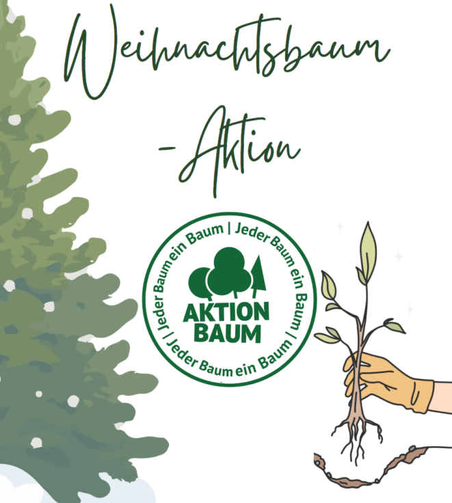 Weihnachtsbaum-Aktion 2022 mit Aktion Baum - Spende